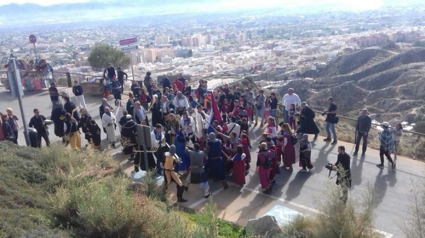 Moros y Cristianos en el Castillo de Lorca