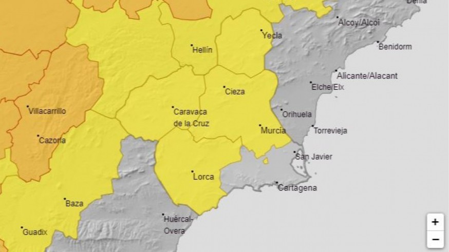 Temperaturas de hasta 38º el miércoles y el jueves en la Región