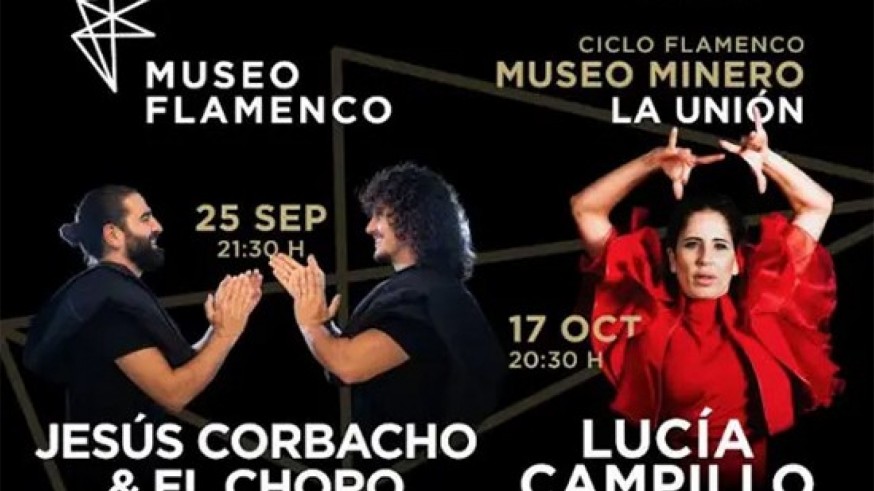 Jesús Corbacho, El Choro, Lucía Campillo y Salomé Ramírez llevan el flamenco al Museo Minero de La Unión