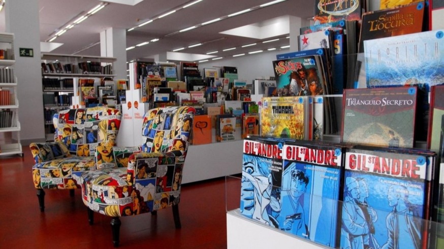 La biblioteca desde tu sofá. Biblioteca Regional de Murcia: Comicteca y estrategias digitales