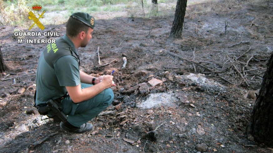 Investigan a un vecino de Moratalla por un incendio en Sierra de Los Álamos