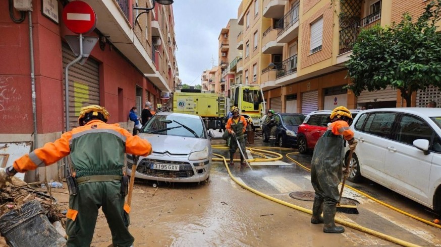 La Región mantiene su despliegue en las zonas afectadas por la DANA 