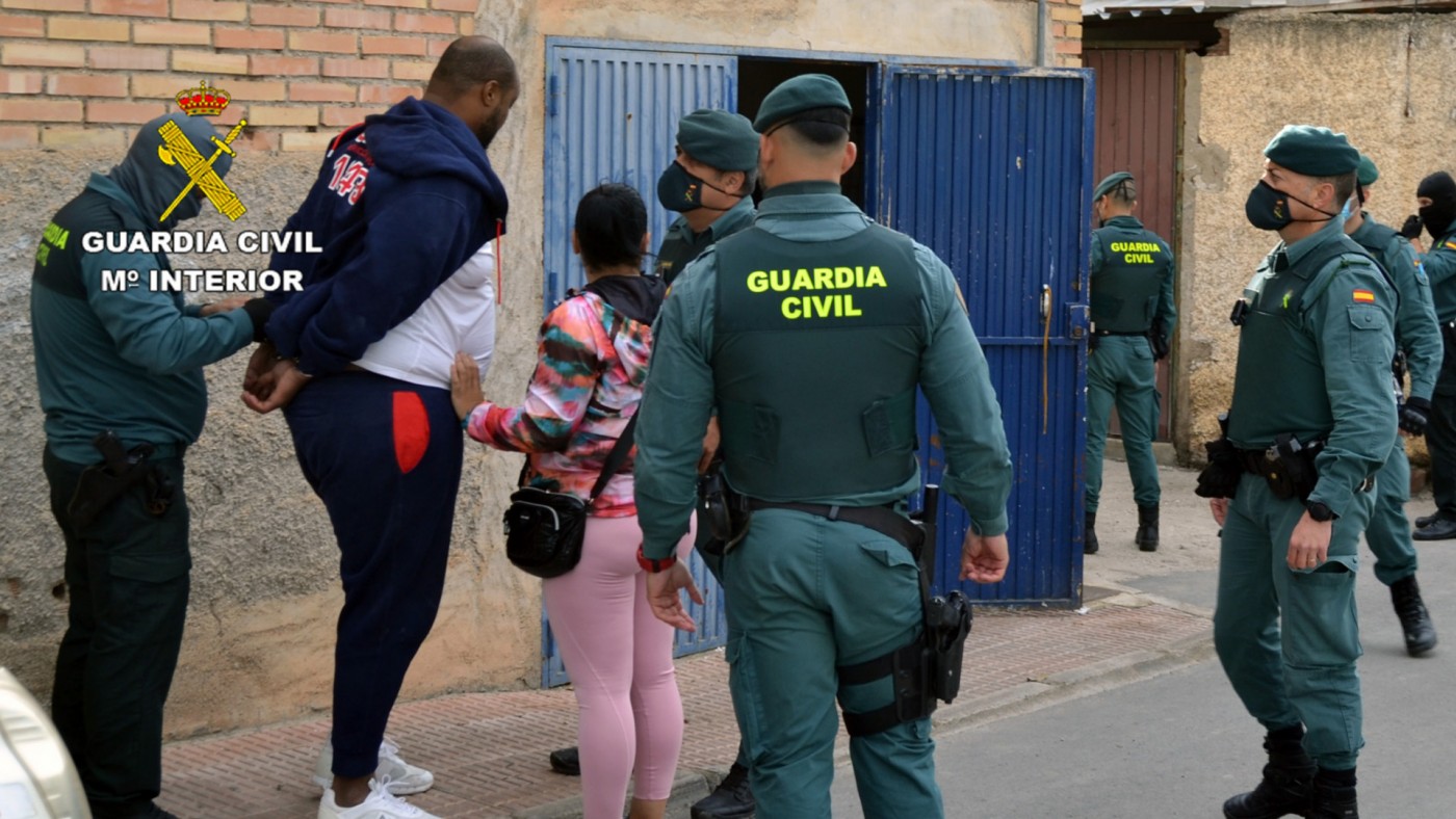 Operación de la Guardia Civil en Las Torres