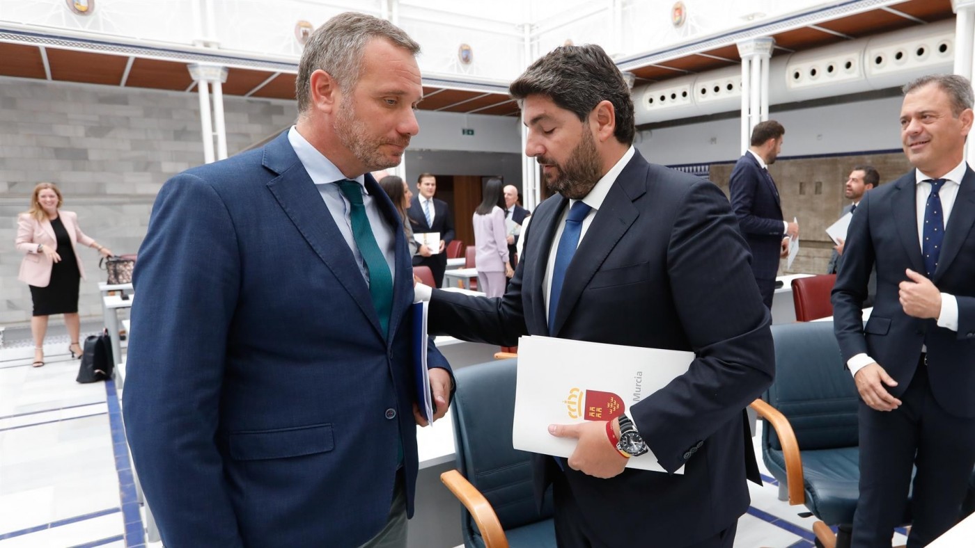 Segado (PP): "López Miras ha demostrado que va a formar un gobierno sólido y estable"