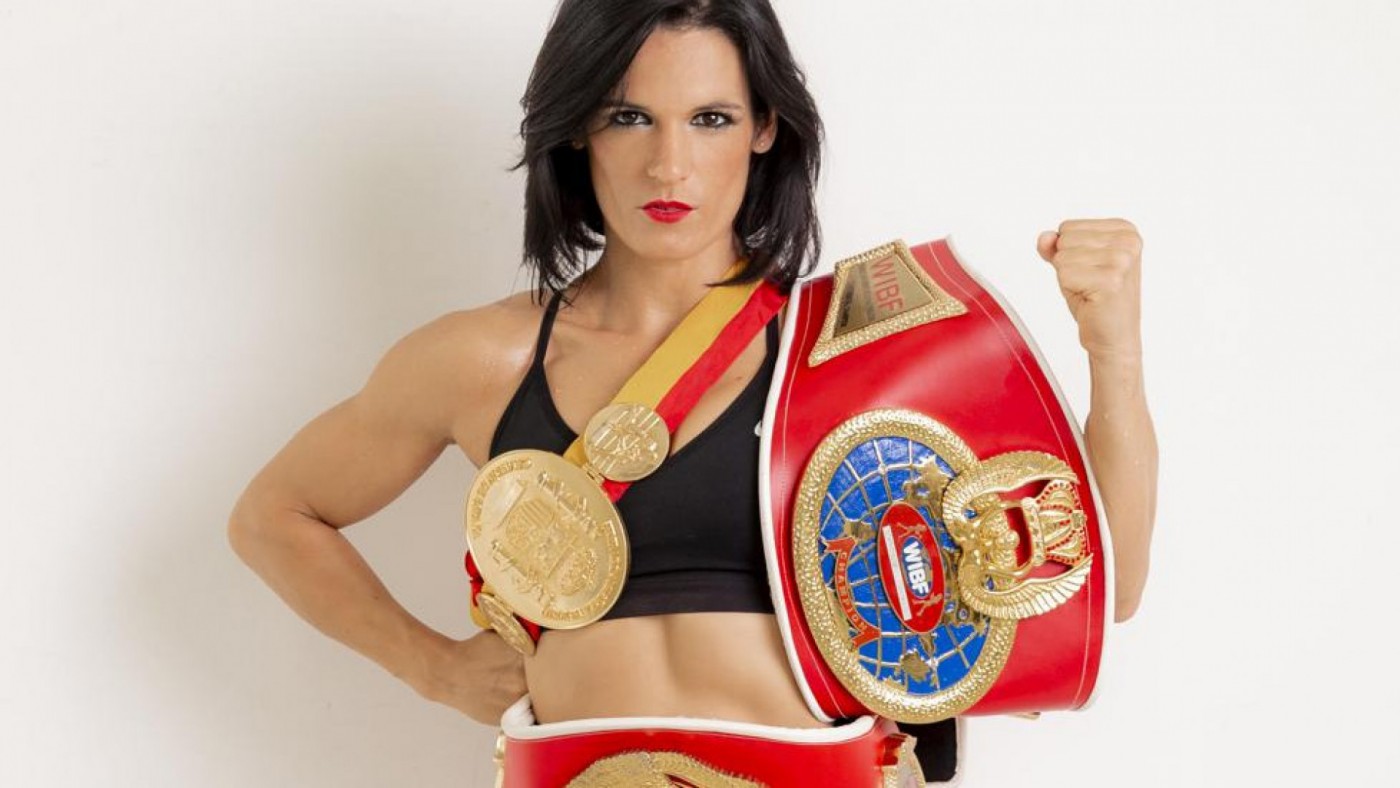 Mari Carmen Romero, campeona de kick boxing