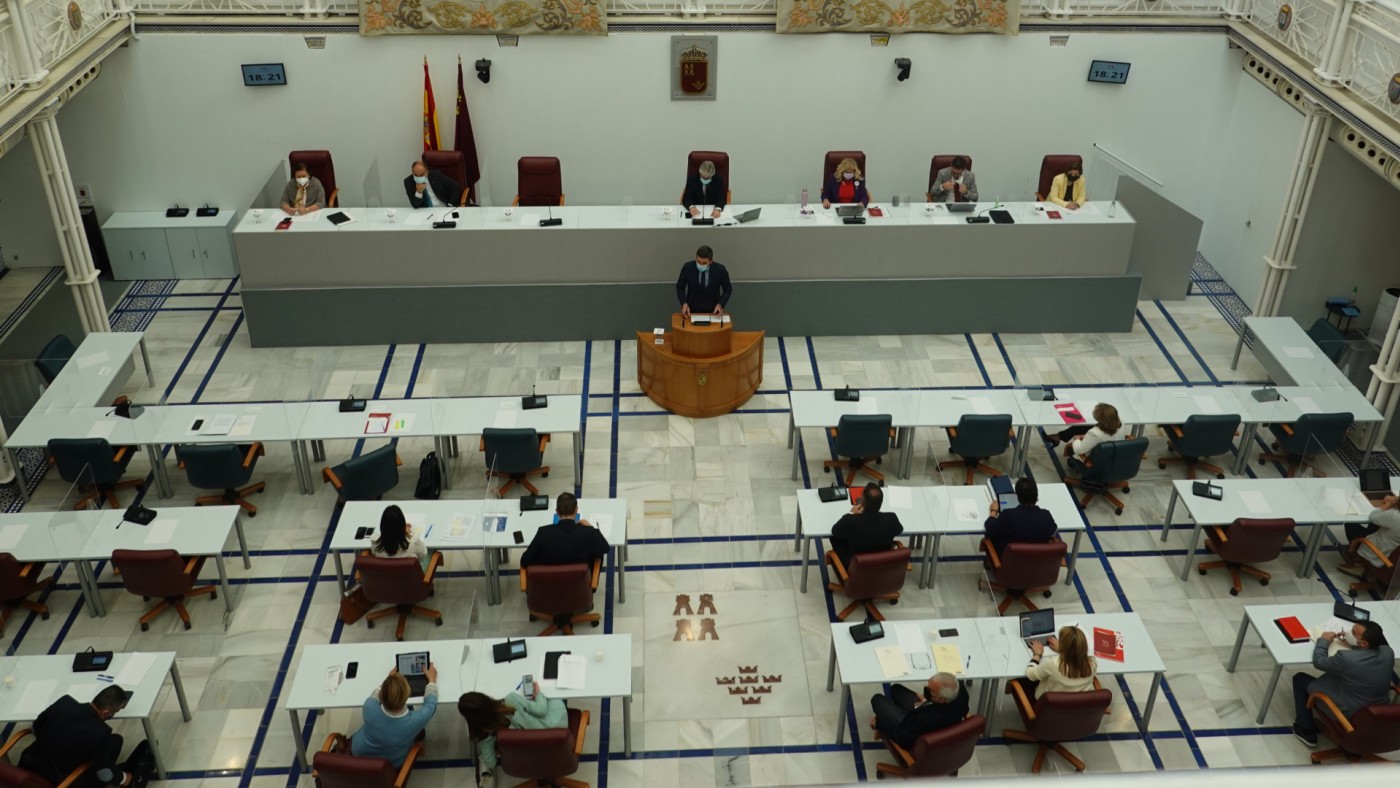 Comparecencia de Antonio Luengo en la Asamblea Regional