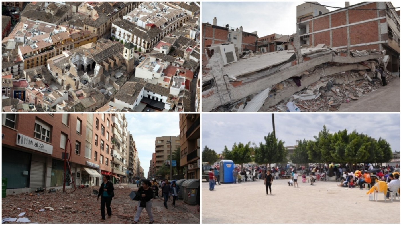 Edificios más habitables y asignaturas pendientes tras los seísmos de Lorca
