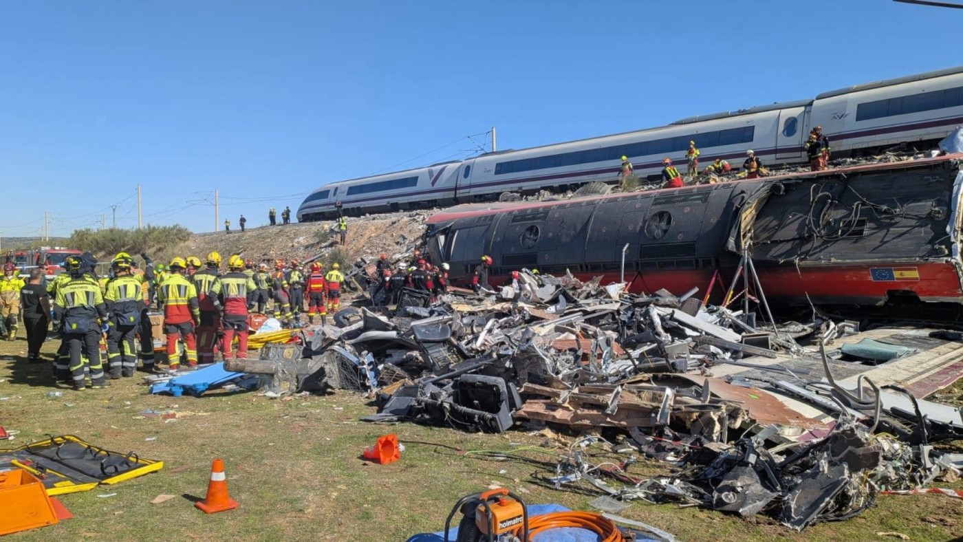 Aumentan a 69 los fallecidos en el accidente ferroviario de Urda 