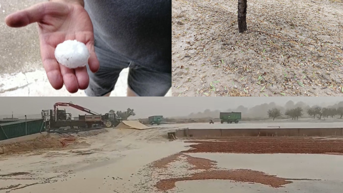 Las tormentas dejan daños en el Noroeste de la Región