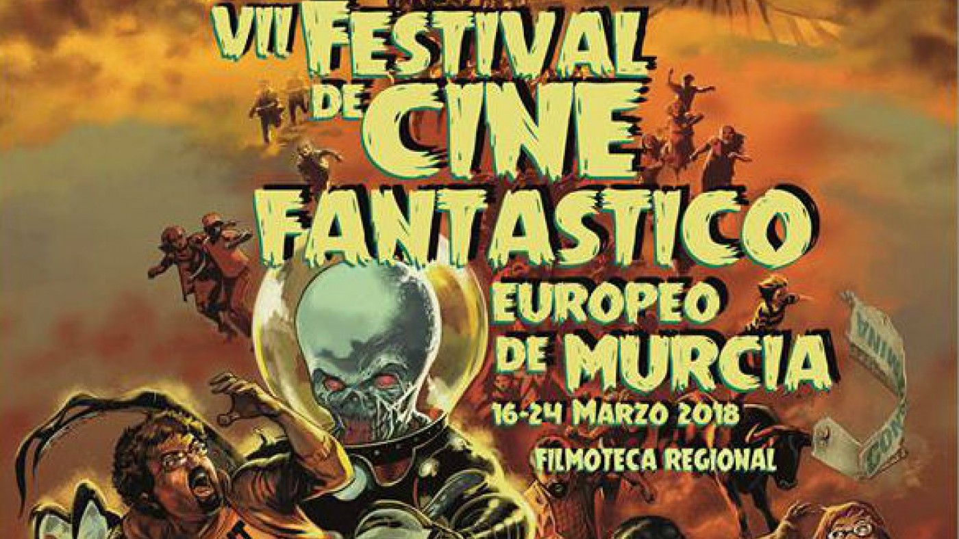 Cartel del VII Festival de Cine Fantástico Europeo de Murcia