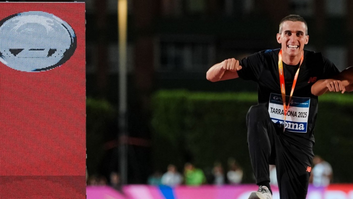Mariano García, plata en los Campeonatos de España de atletismo
