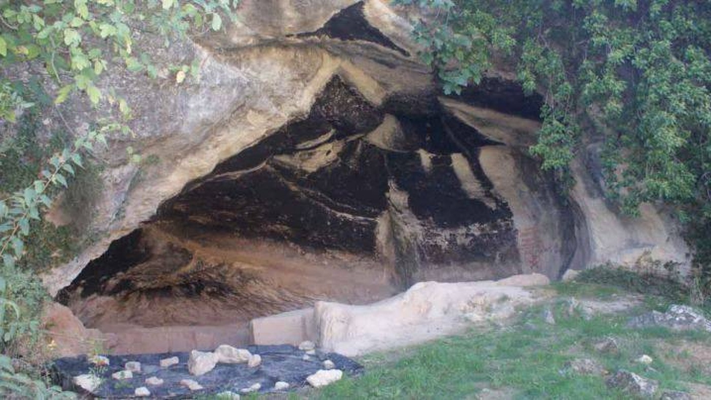 Imagen del yacimiento de Cueva Negra, en el término de Caravaca. Foto REGMURCIA.