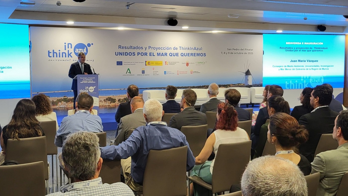 San Pedro del Pinatar acoge el cierre de ThinkinAzul, un programa de colaboración interregional en investigación marina