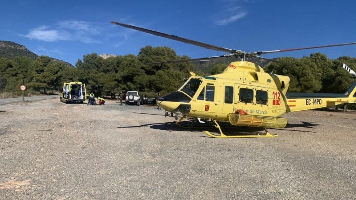 Dos mujeres han tenido que ser rescatadas este domingo en zonas de monte de Murcia y Totana