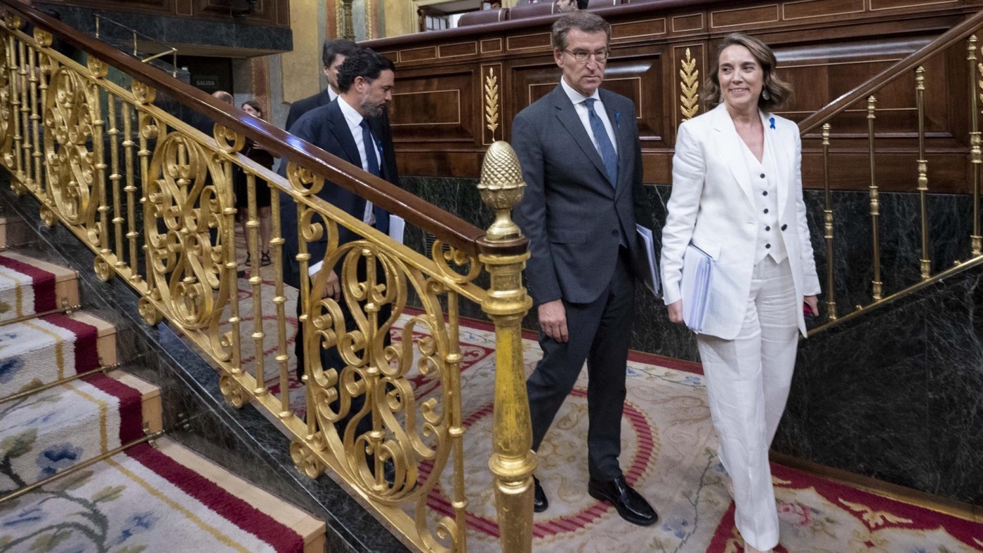 Gamarra reprocha a Sánchez que la división del Ejecutivo genera debilidad a España