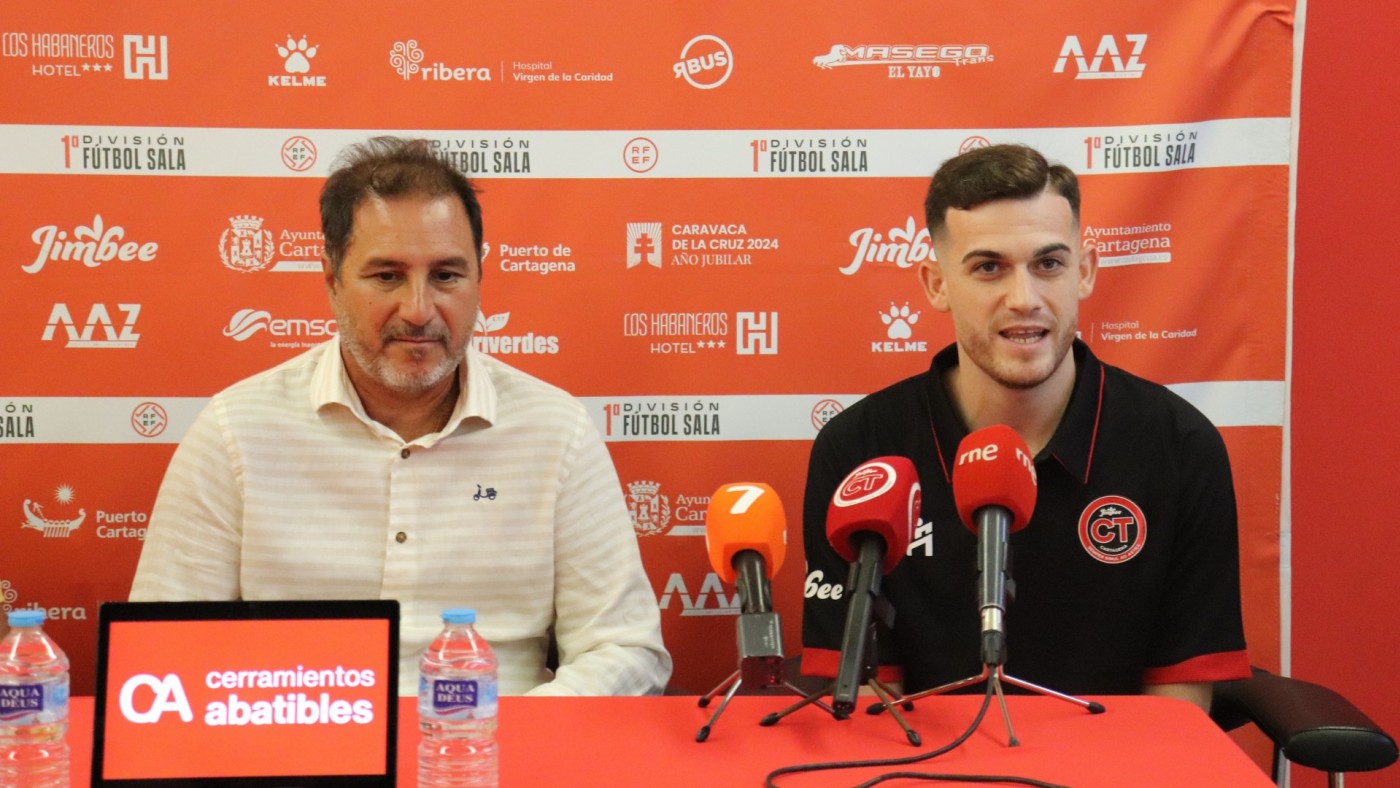 Cristian Povea: "Más que presión, lo que tengo es ilusión por jugar en el Jimbee"