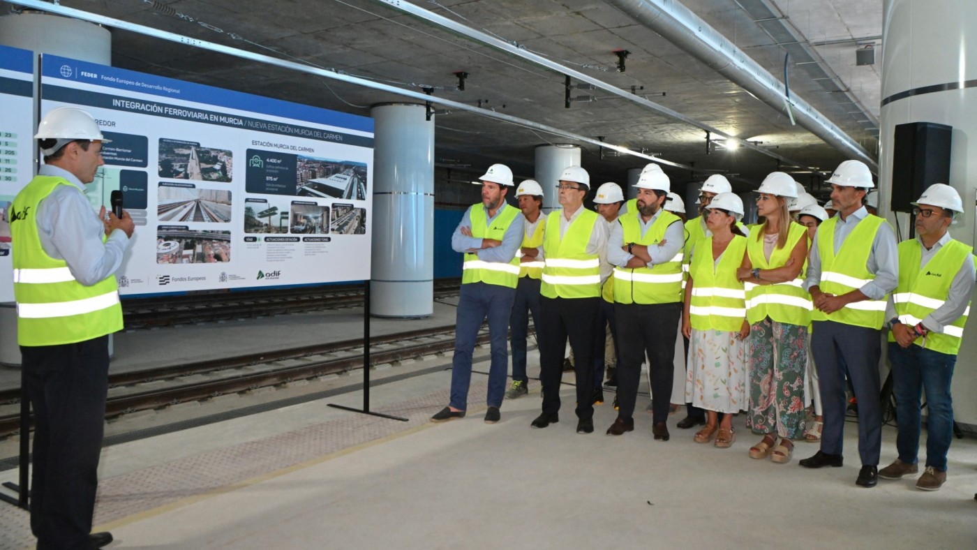 Los viajeros podrán estrenar la nueva estación de Murcia en 2026