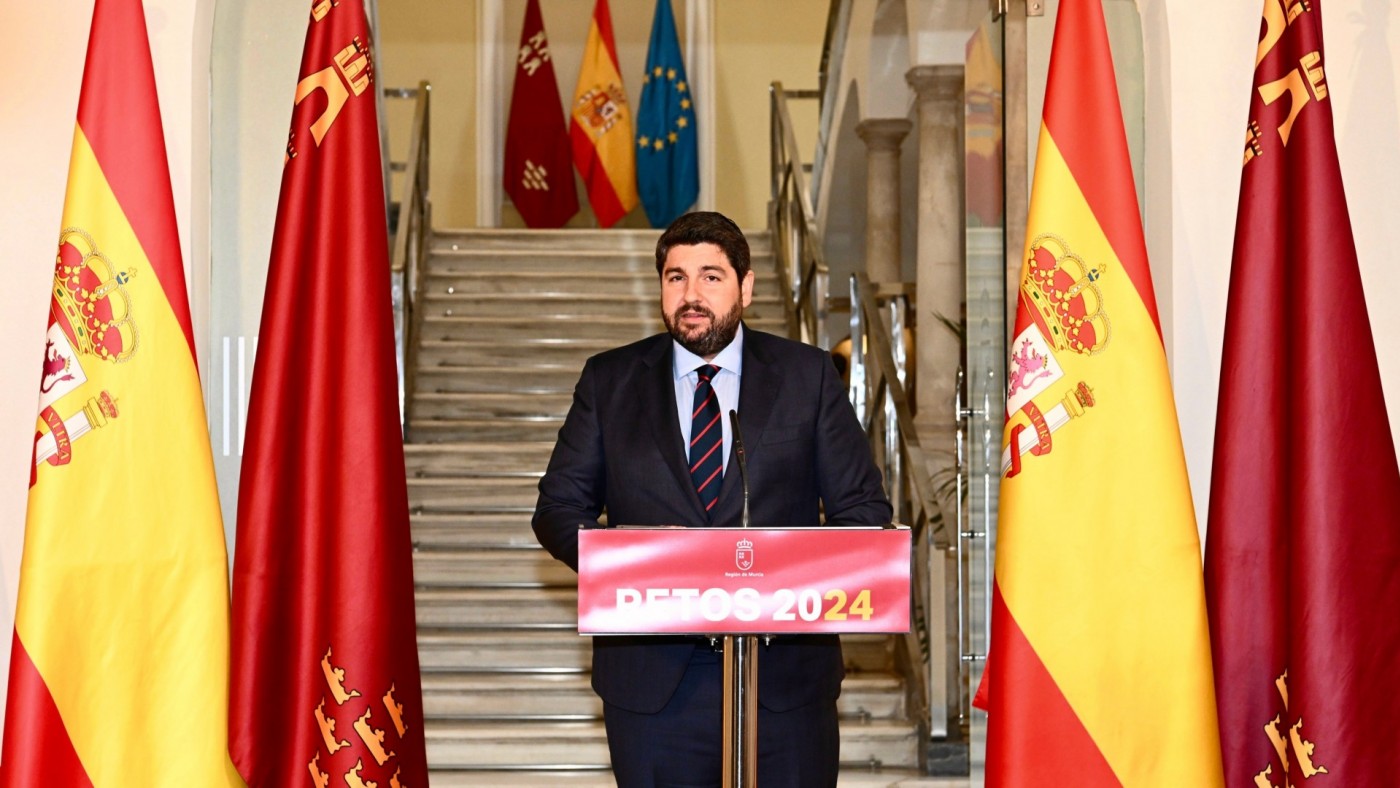 López Miras propone un pacto regional por un sistema de financiación autonómica justo