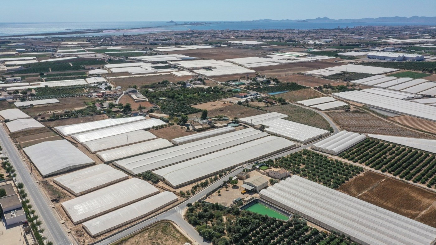 9.000 héctareas de terreno regable del entorno del Mar Menor dejan de tener agua