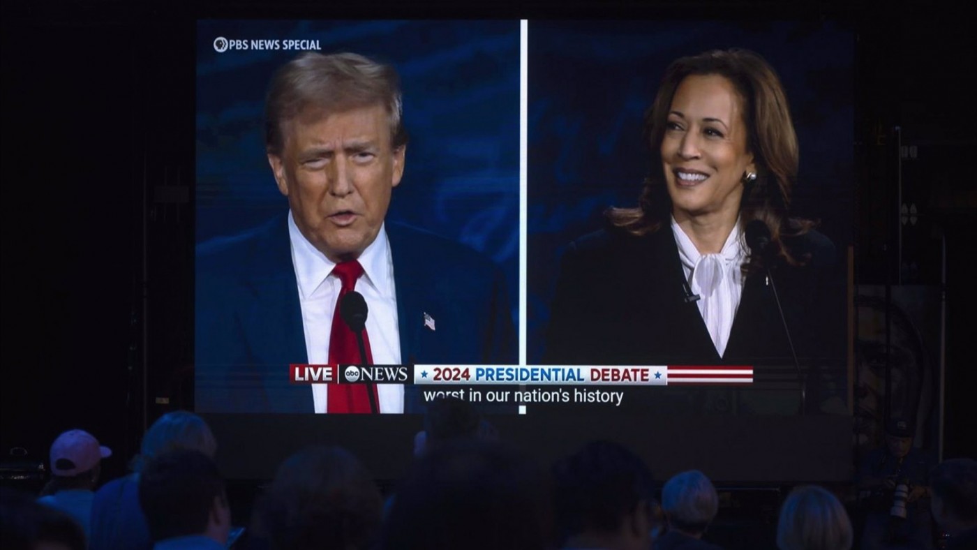 Trump y Harris se acusan mutuamente de "no tener un plan" para Estados Unidos en el primer debate presidencial