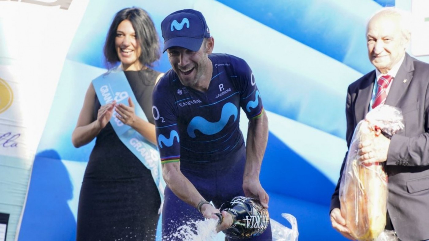 Alejandro Valverde quiere despedirse a los grande en el Giro de Lombardía