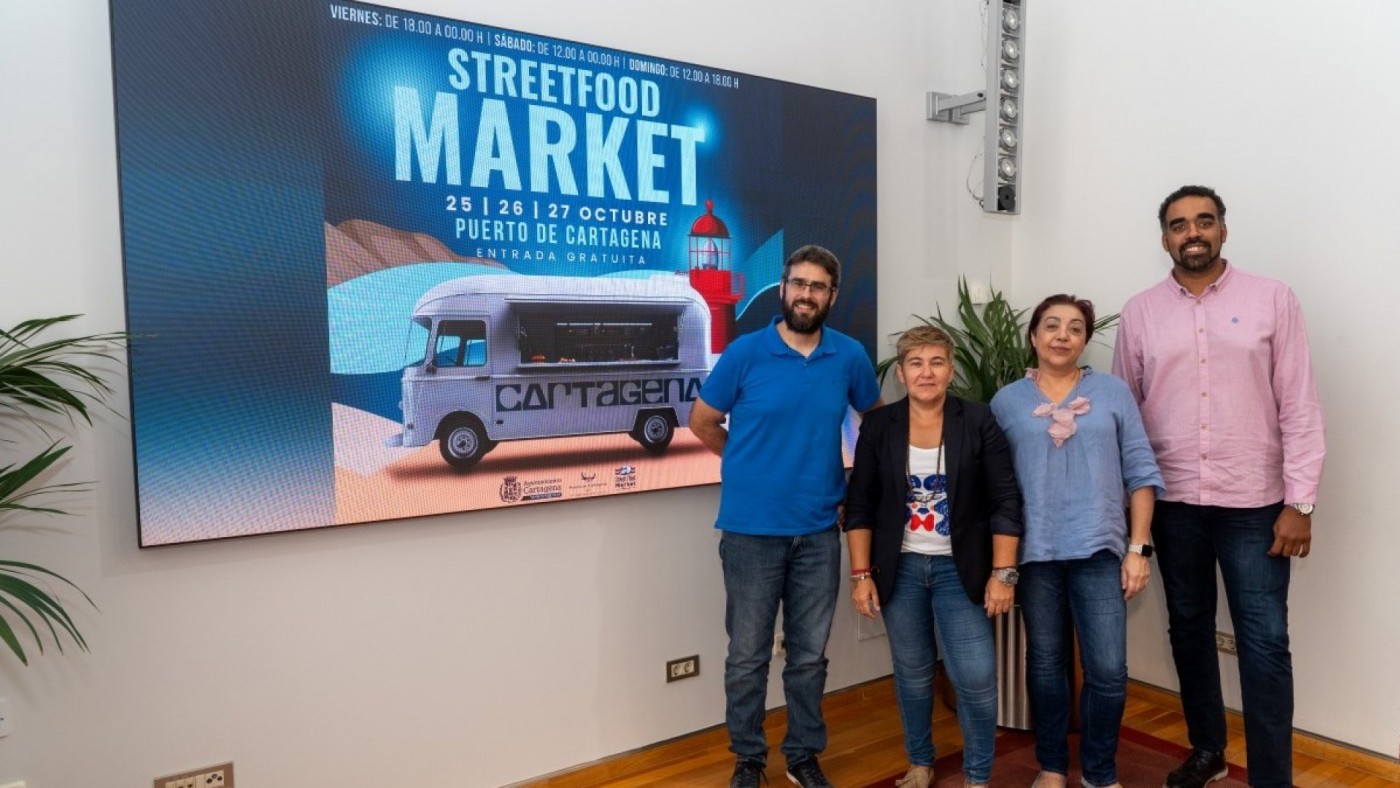 Cartagena acoge el primer 'Street Food Market': "Gastronomía de todo el mundo sobre ruedas"