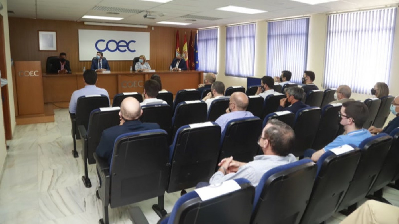 La patronal COEC recibe al Sindicato Central de Regantes