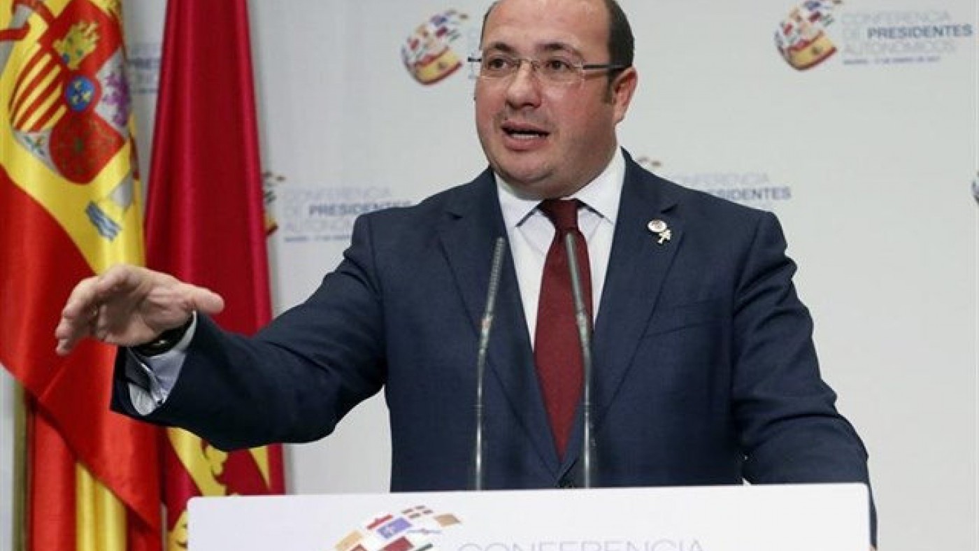 Sánchez en la Conferencia de Presidentes del pasado mes de enero