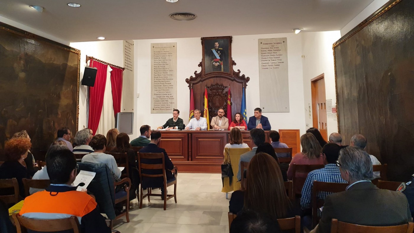 Reunión informativa hoy en el ayuntamiento de Lorca