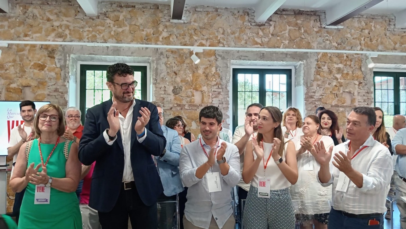 Unanimidad en la elección de Ruiz Maciá al frente de los socialistas murcianos