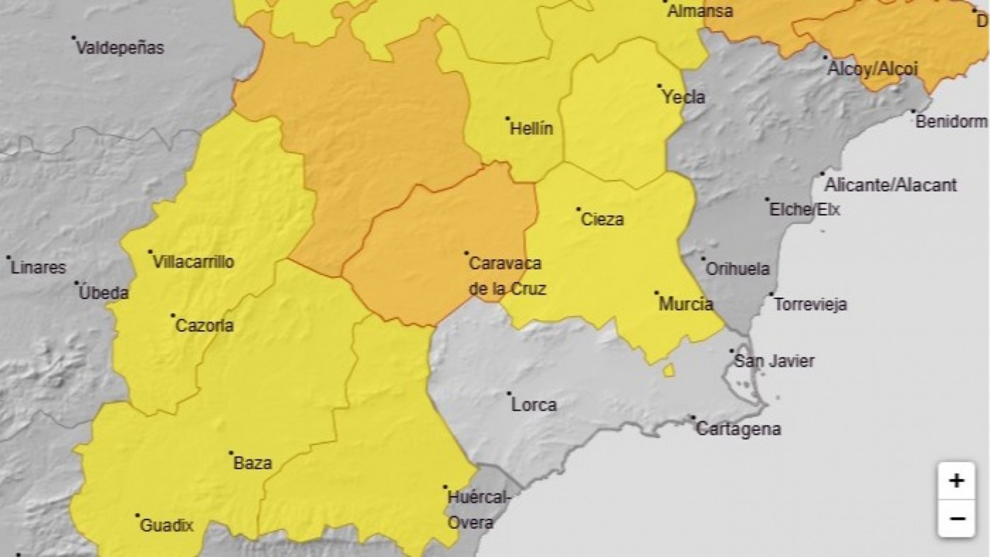 La AEMET eleva el aviso a naranja en el Noroeste este jueves