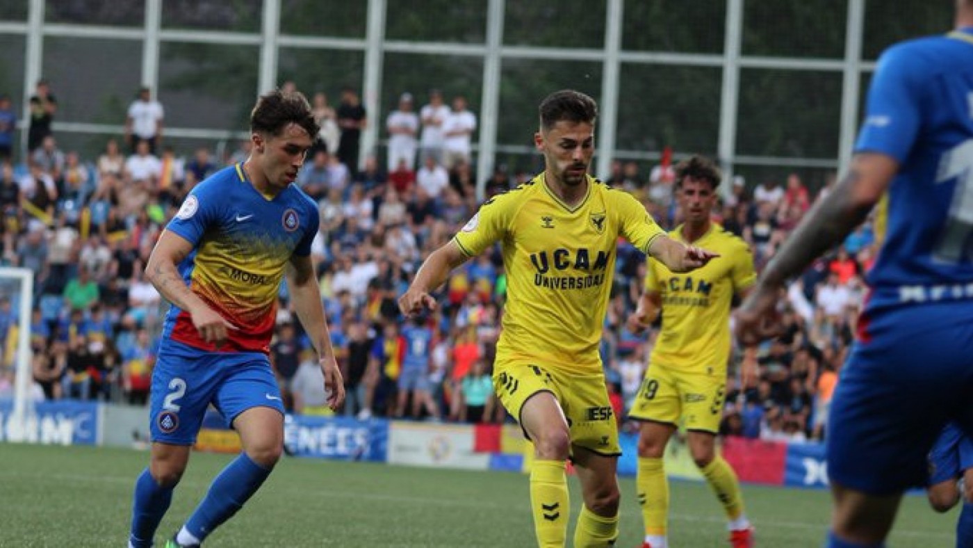 El UCAM cae ante un Andorra de 2ªDivisión (1-0)