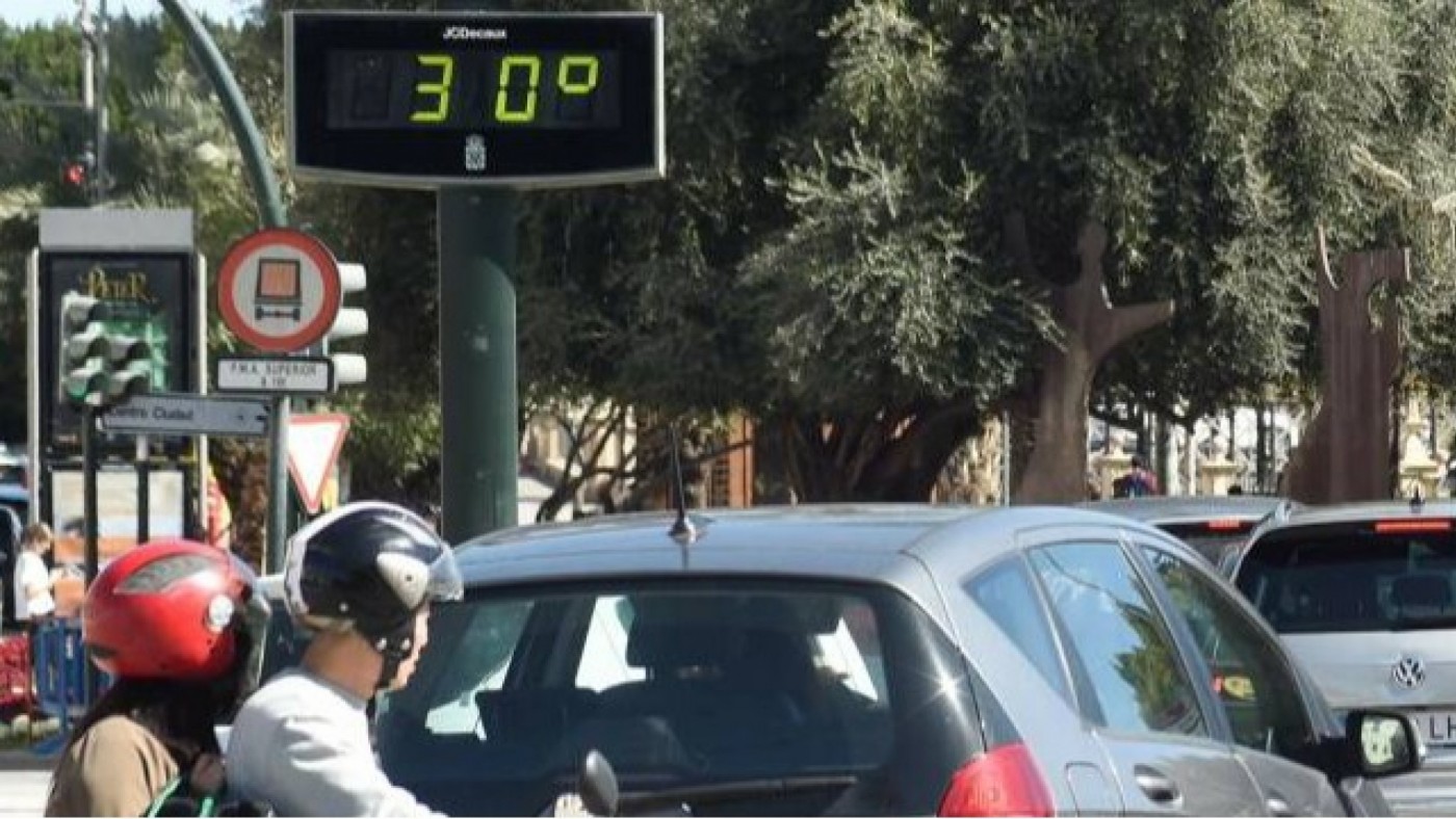 Los termómetros superarán los 30º el domingo en la Región