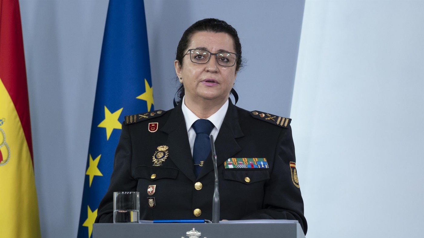 La subdirectora de la Policía Nacional, Pilar Allúe
