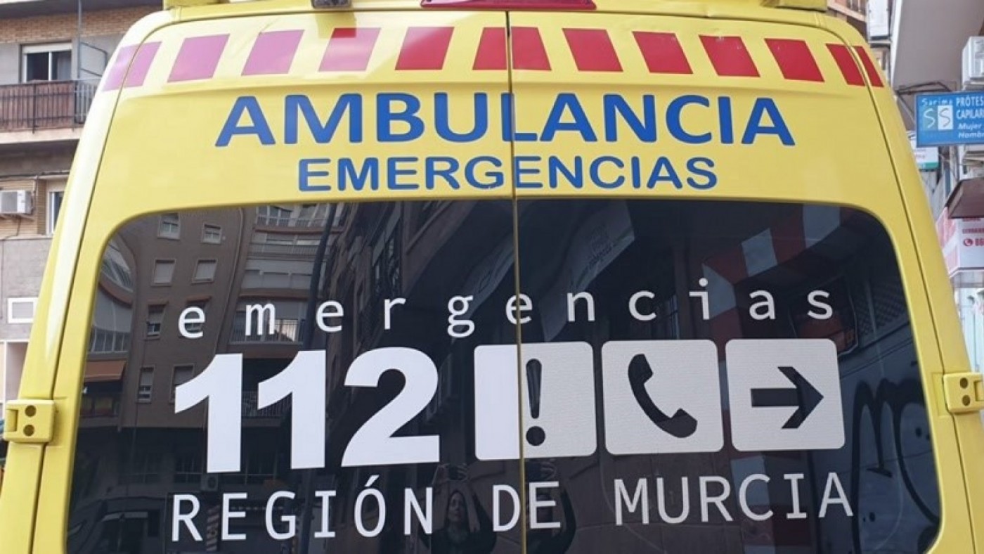 Tres menores de 5, 10 y 13 años, heridos en un accidente en Lorca