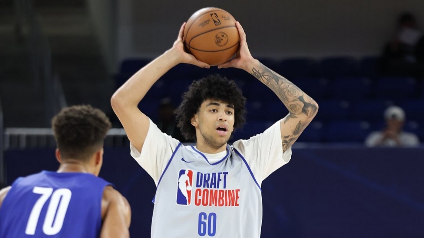 Izan Almansa: "El Draft Combine está siendo una gran experiencia"