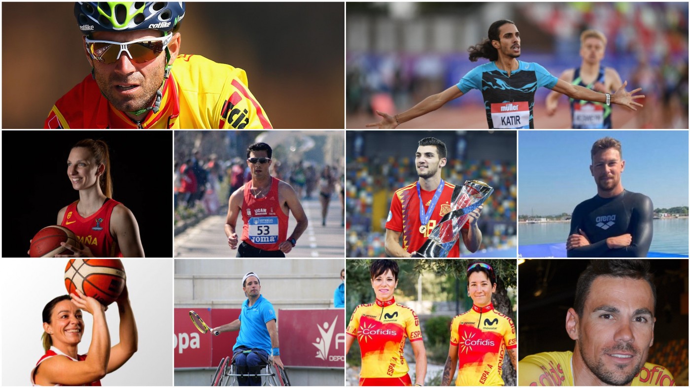 Once deportistas murcianos a por el sueño olímpico en Tokio 2020