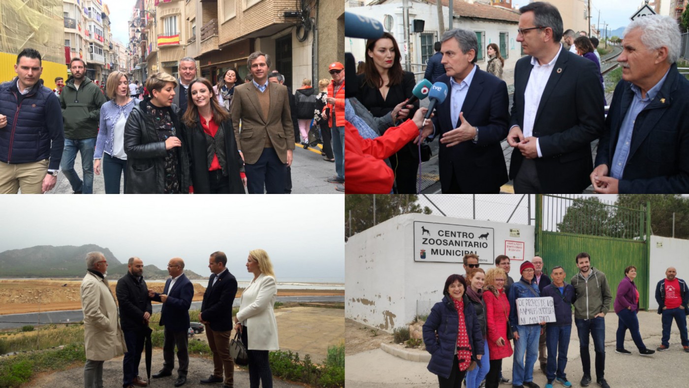 Agenda de los candidatos en Murcia.