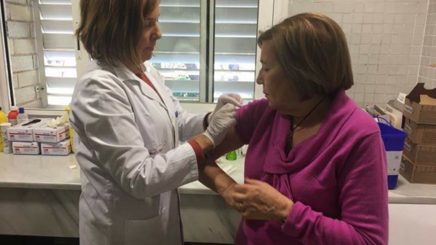 Sanidad recuerda que la campaña de vacunación de la gripe sigue en vigor hasta el 31 de enero