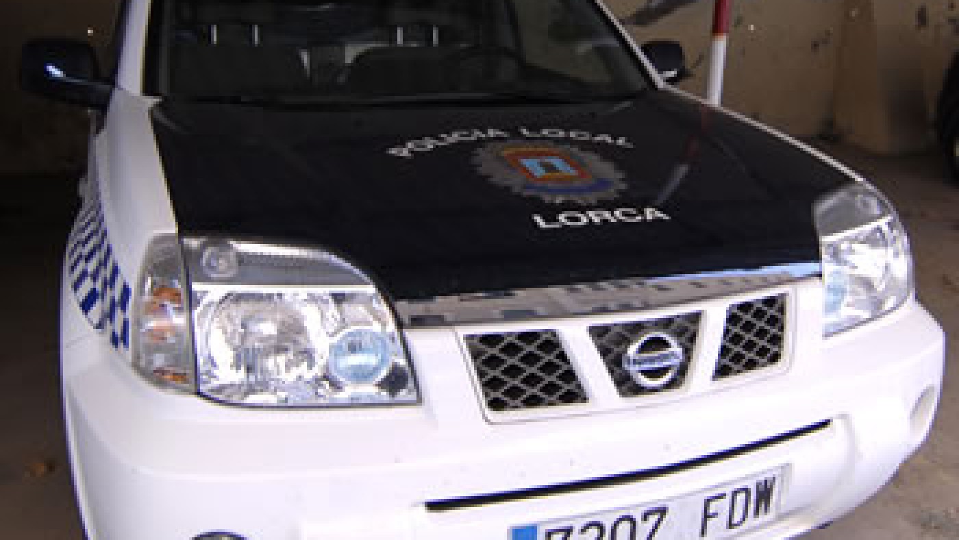 Vehículo policía local de Lorca