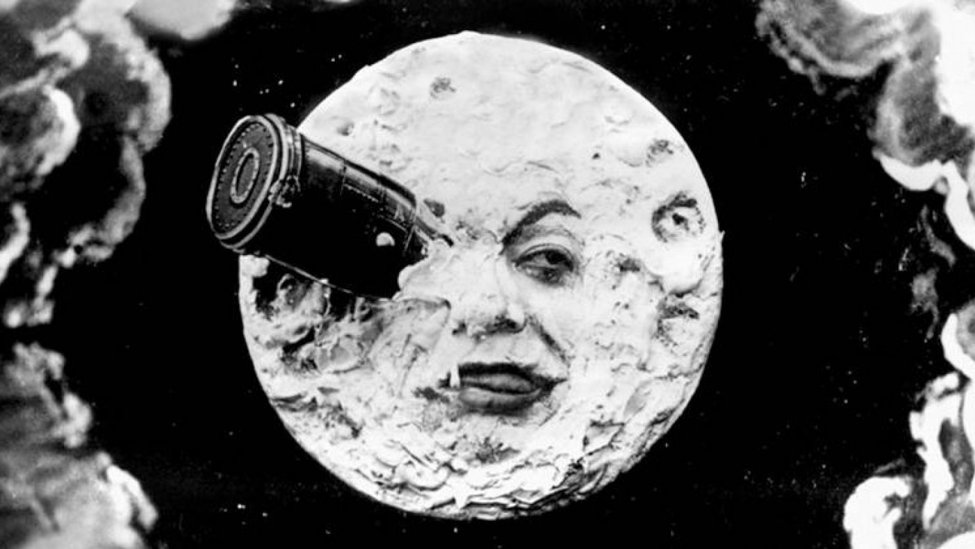 Fotograma de la película 'Viaje a la Luna' (1902), de Georges Méliès.