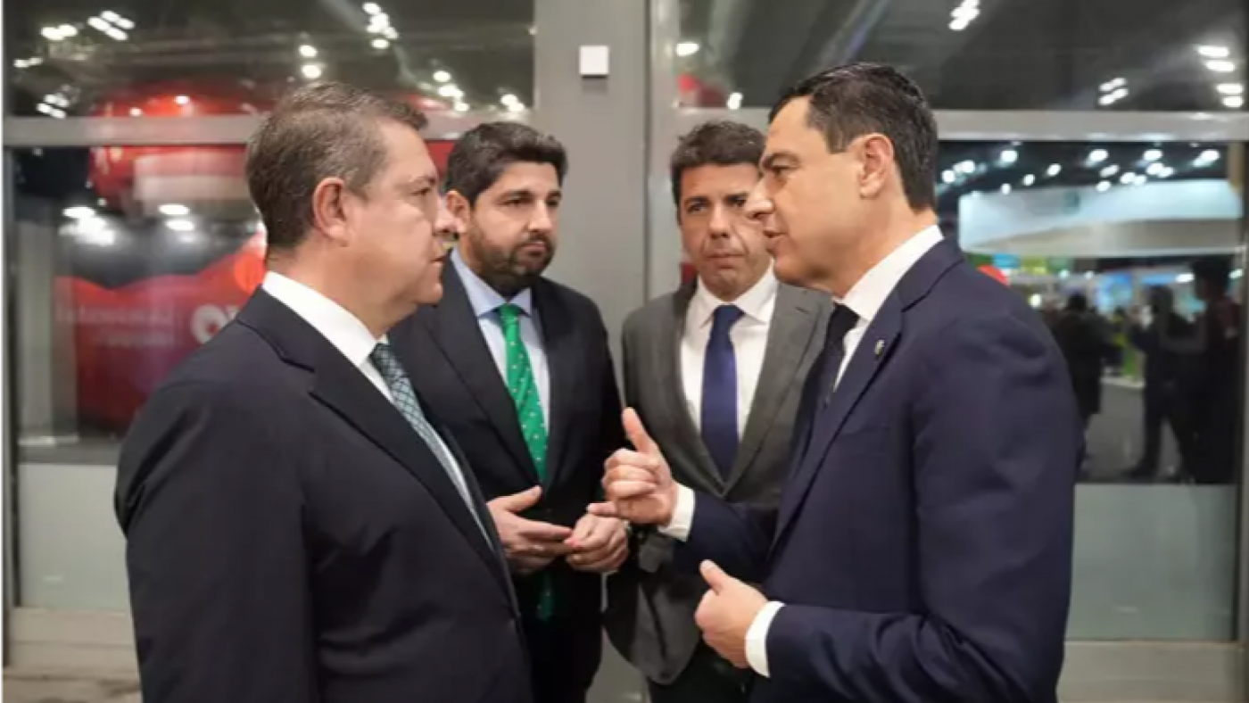 Andalucía, Comunidad Valenciana, Región de Murcia y Castilla-La Mancha se unen para pelear una nueva financiación autonómica