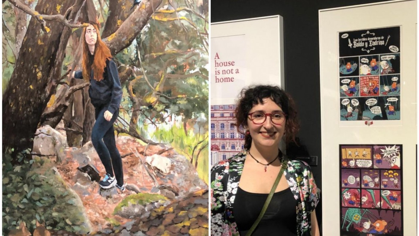 Maribel Mateos en artes plásticas y Laura Carrión en cómic se llevan el primer premio del Creamurcia
