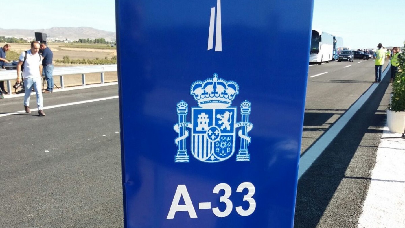 El tramo de la A-33 entre Yecla y Caudete se pone en marcha el próximo jueves