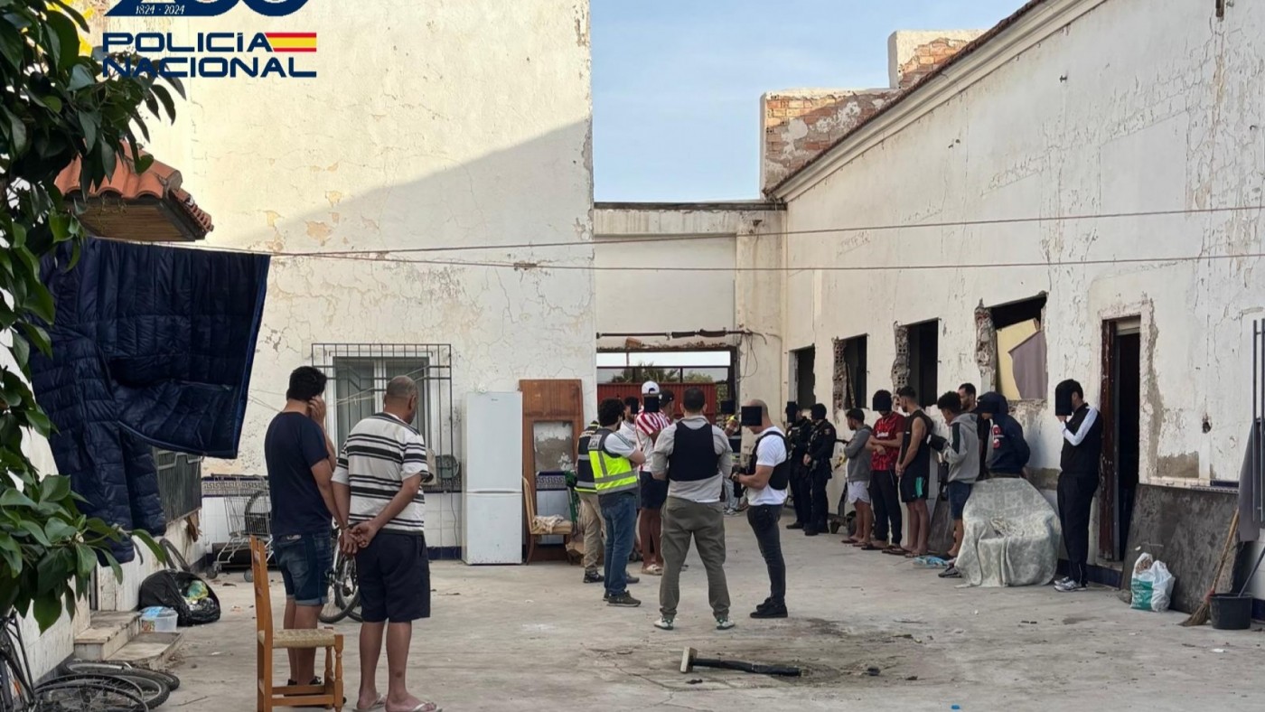 Cuatro detenidos en Murcia por el desmantelamiento de un punto de receptación de objetos robados