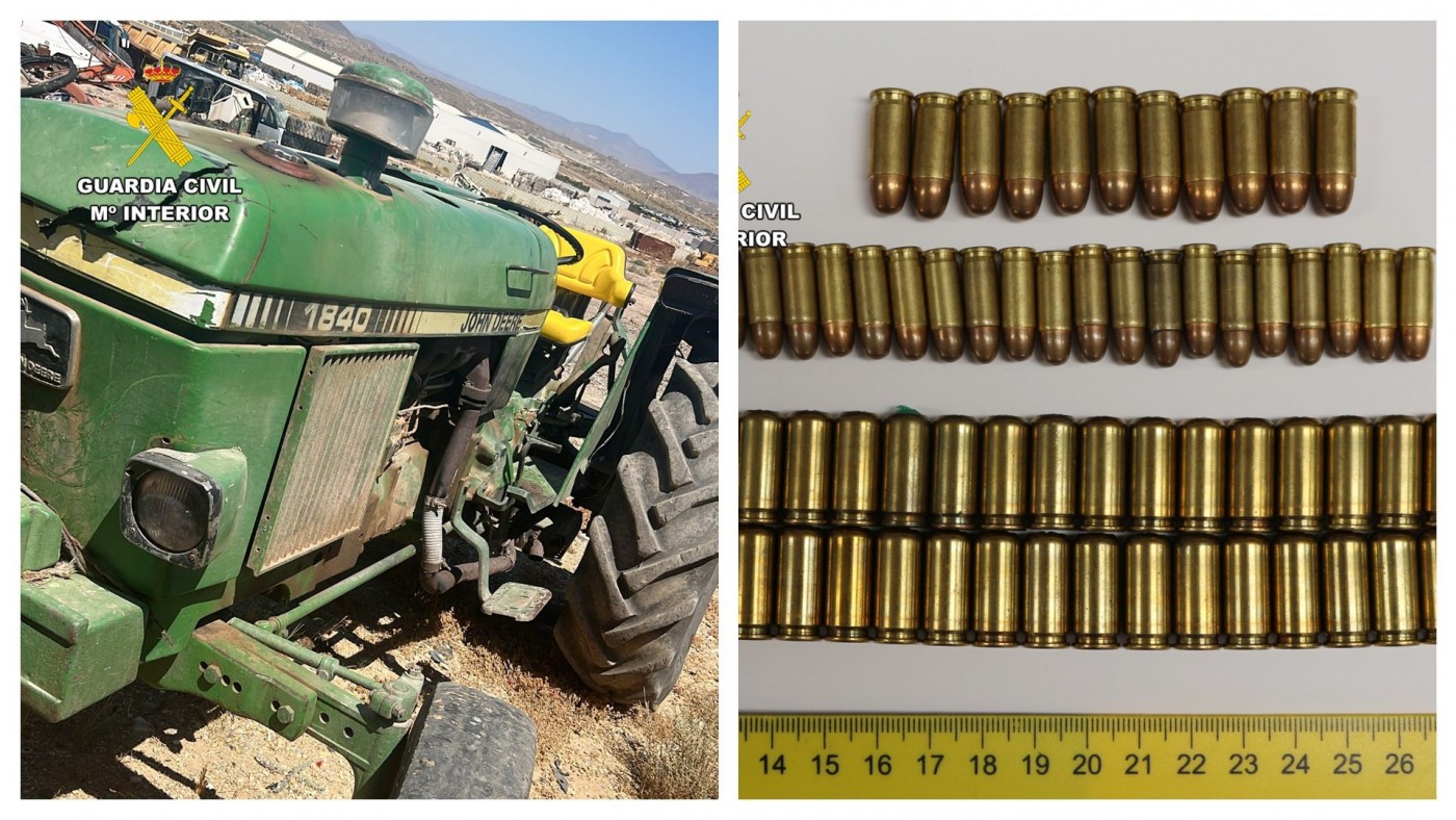 Seis detenidos en Almendricos por robos violentos y transporte de sustancias explosivas