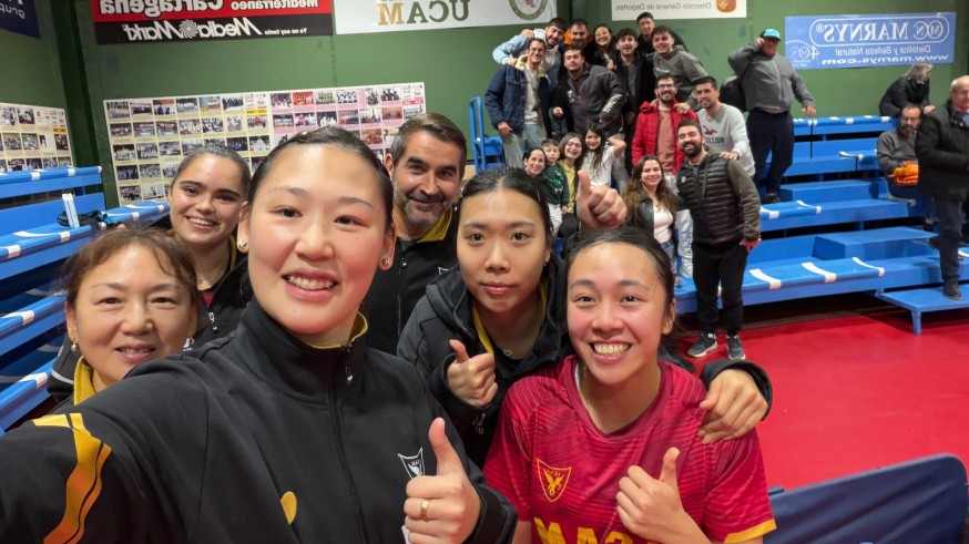 El UCAM Cartagena TM sigue imparable también en la Champions