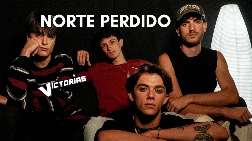 En Victorias musicales conocemos al grupo lorquino de pop rock Norte Perdido con Víctor Manuel Moreno y tres de sus componentes