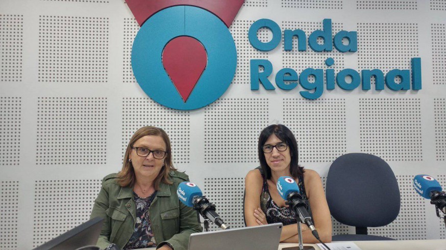 Teresa Allepuz e Isabel Serna en Onda Regional