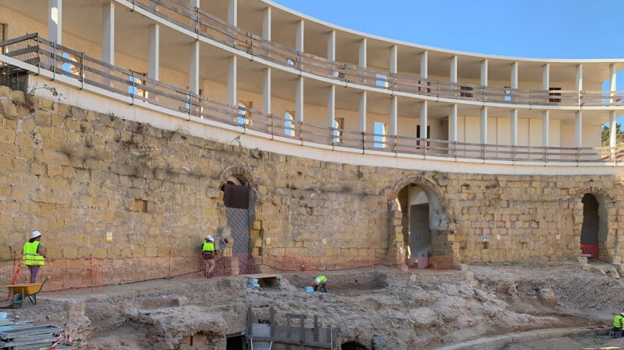 Parte del Anfiteatro Romano de Cartagena será visitable el próximo verano
